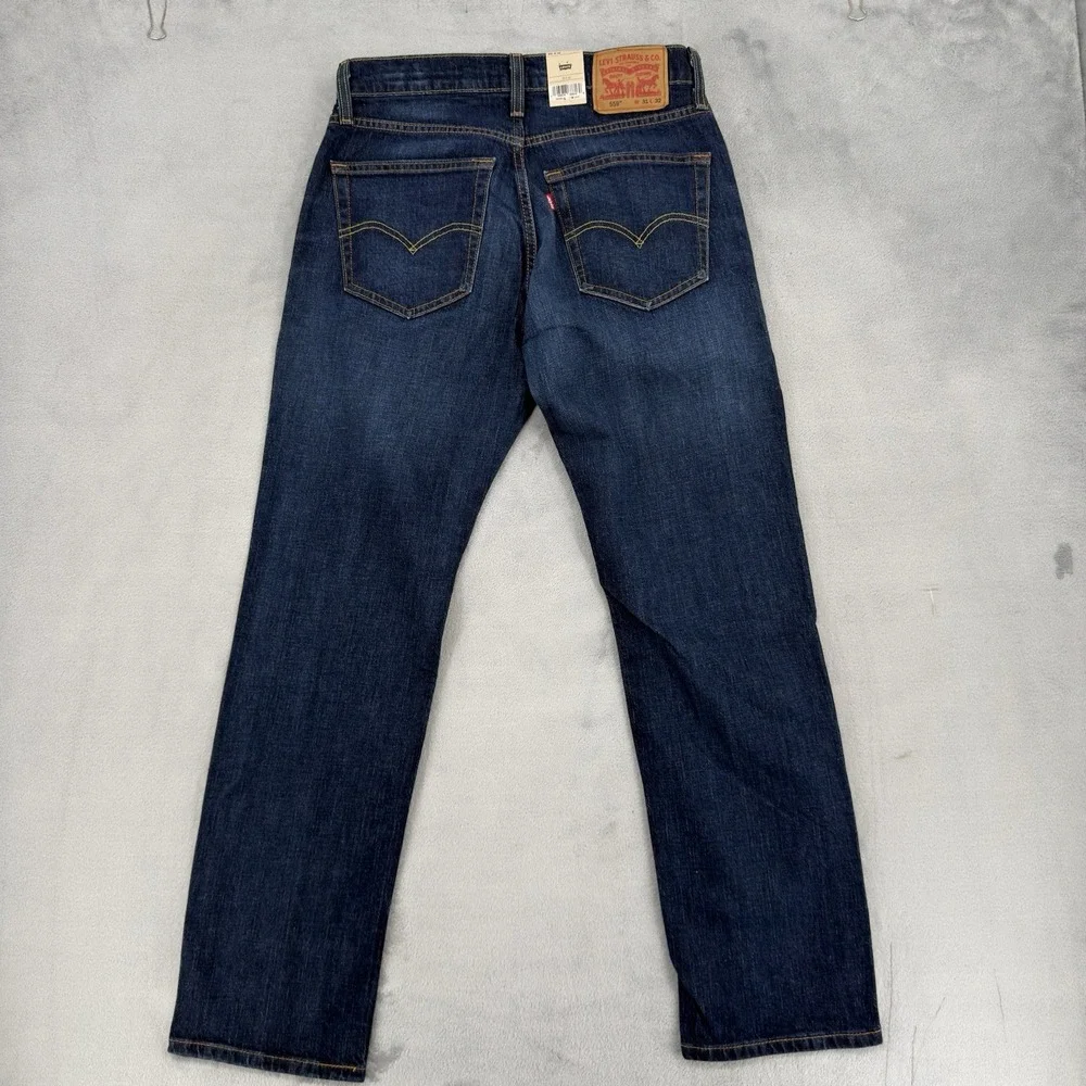 Levi's 559 Jeans Men's W31 L32 Relaxed Straight Loose Through Blue Denim NWT